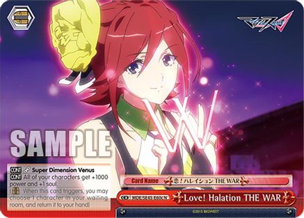 Image of Love! Halation THE WAR (C) (MDE/SE45E60c N) - MACROSS Delta Premium Booster