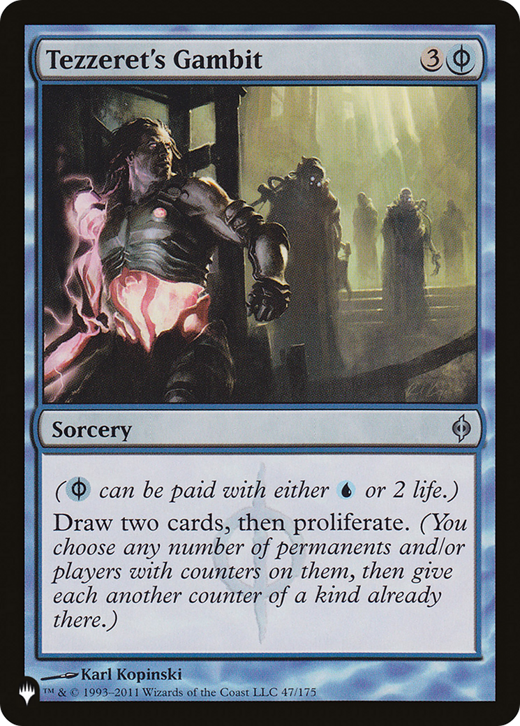 Image of Tezzeret's Gambit (LIST-NPH-47) - The List