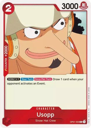 Image of Usopp (OP01-004) - One Piece Demo Deck Cards