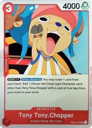 Image of Tony Tony.Chopper (015) (OP01-015) - One Piece Demo Deck Cards