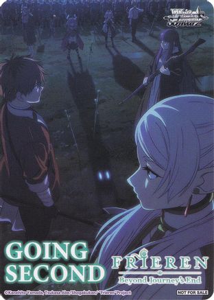 Image of Going Second (Battle Against Aura) - Frieren: Beyond Journey’s End