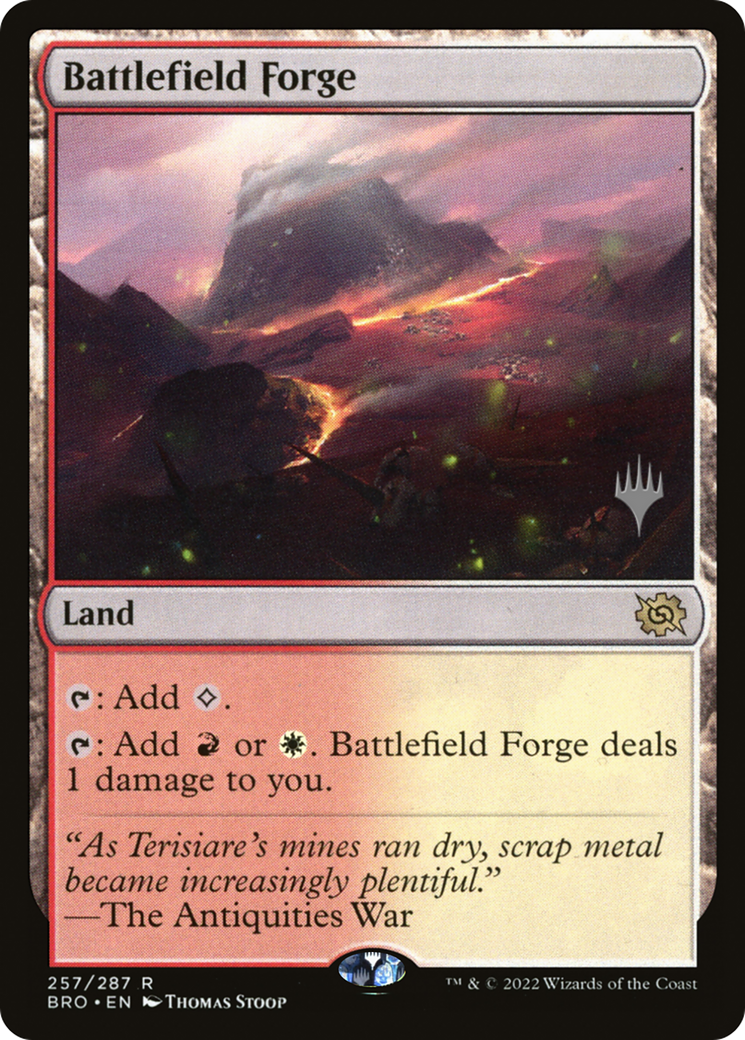 Image of Battlefield Forge (PPBRO-257) - The Brothers' War Promos Foil