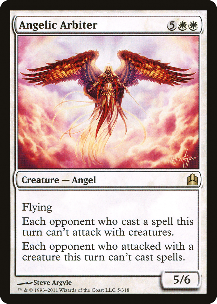 Image of Angelic Arbiter (CMD-005) - Commander 2011