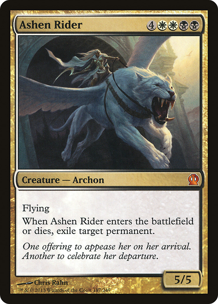 Image of Ashen Rider (THS-187) - Theros Foil