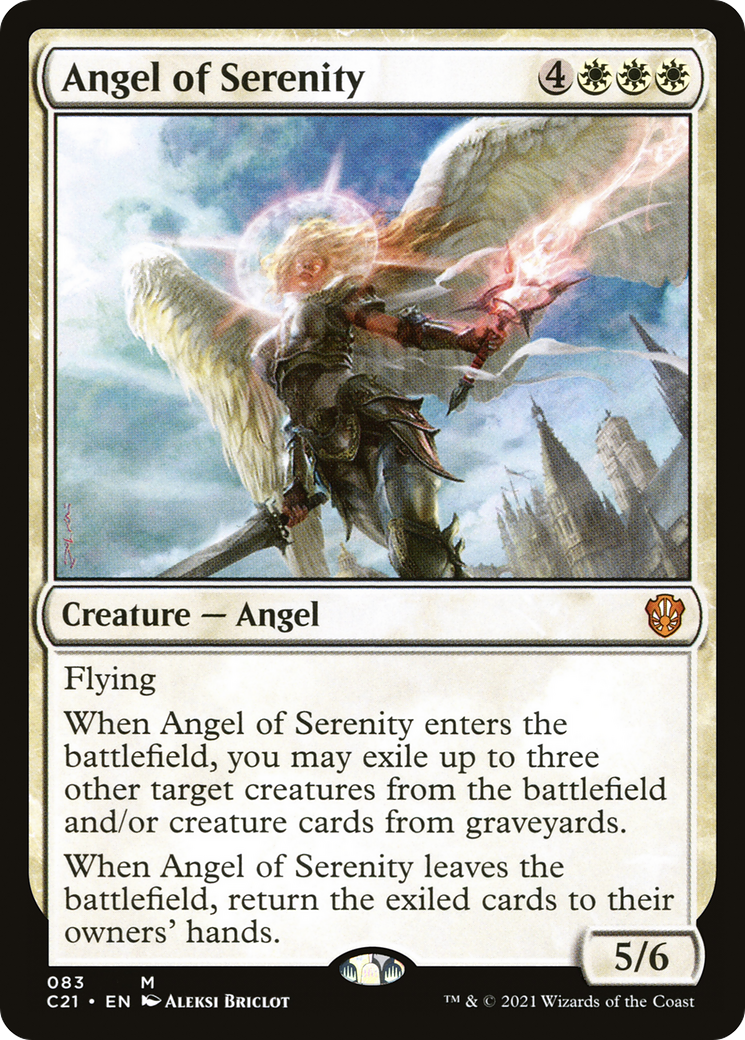 Image of Angel of Serenity (C21-083) - Commander 2021