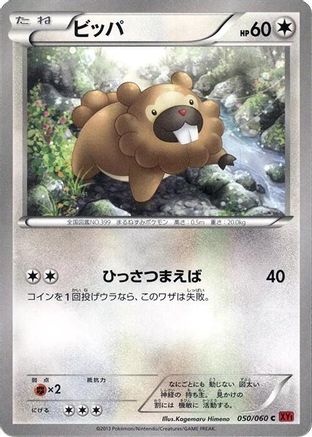 Image of Bidoof (050/060) - XYBy Collection Y Unlimited