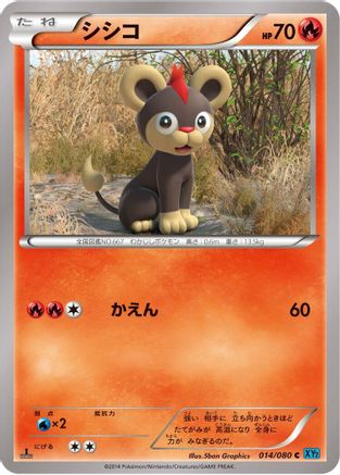 Image of Litleo (014/080) - XY2 Wild Blaze Unlimited