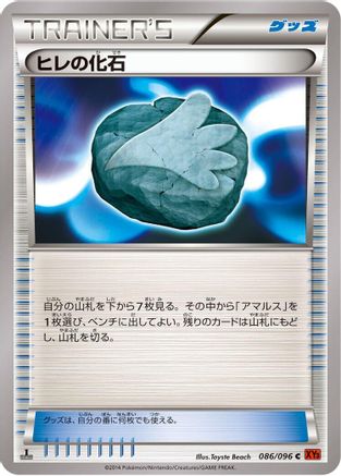 Image of Sail Fossil (086/096) - XY3 Rising Fist Unlimited