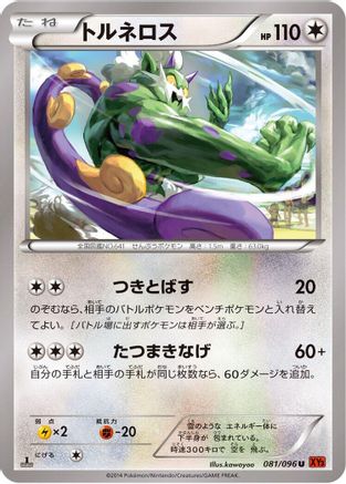 Image of Tornadus (081/096) - XY3 Rising Fist Unlimited
