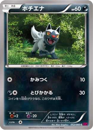 Image of Poochyena (052/088) - XY4 Phantom Gate Unlimited