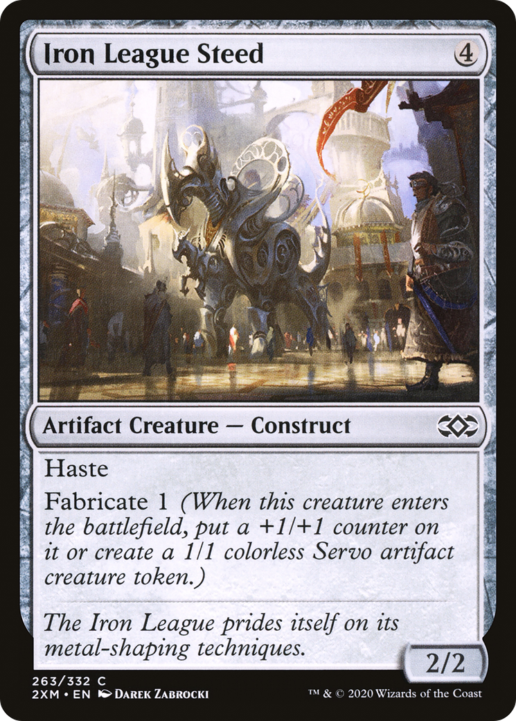 Image of Iron League Steed (2XM-263) - Double Masters Foil
