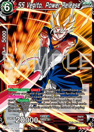 Image of SS Vegito, Power Release (P-643) - Tournament Promotion Cards