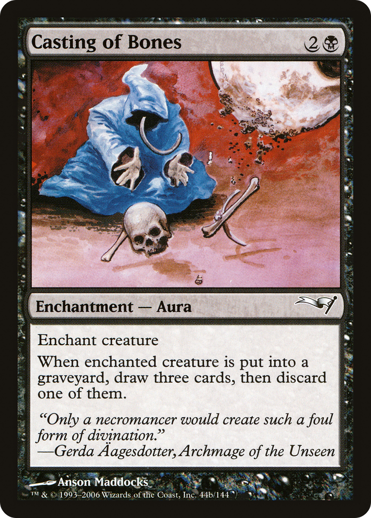 Image of Casting of Bones (CTD-44B) - Coldsnap Theme Decks