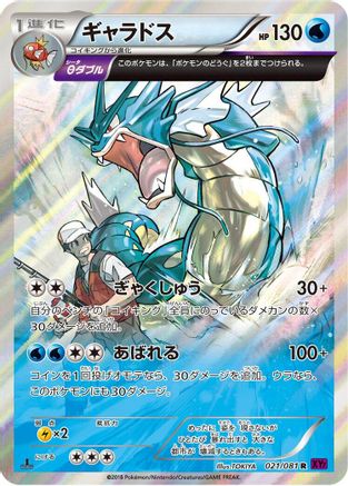 Image of Gyarados - 021/081 (021/081) - XY7 Bandit Ring Unlimited Holofoil