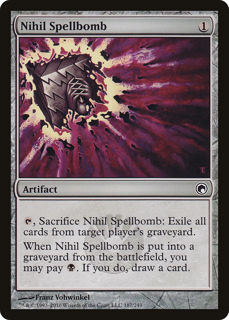 Image of Nihil Spellbomb (SOM-187) - Scars of Mirrodin