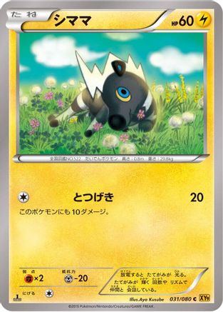 Image of Blitzle (031/080) - XY9 Rage of the Broken Heavens Unlimited