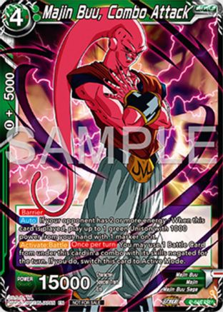 Image of Majin Buu, Combo Attack (P-646) - Tournament Promotion Cards