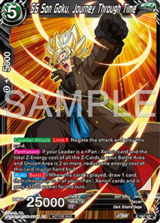 Image of SS Son Goku, Journey Through Time (P-649) - Tournament Promotion Cards