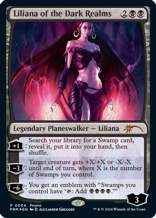 Image of Liliana of the Dark Realms (MEDIA-004) - Media Promos Foil