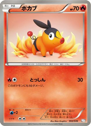 Image of Tepig (002/046) - Master Deck Build Box EX
