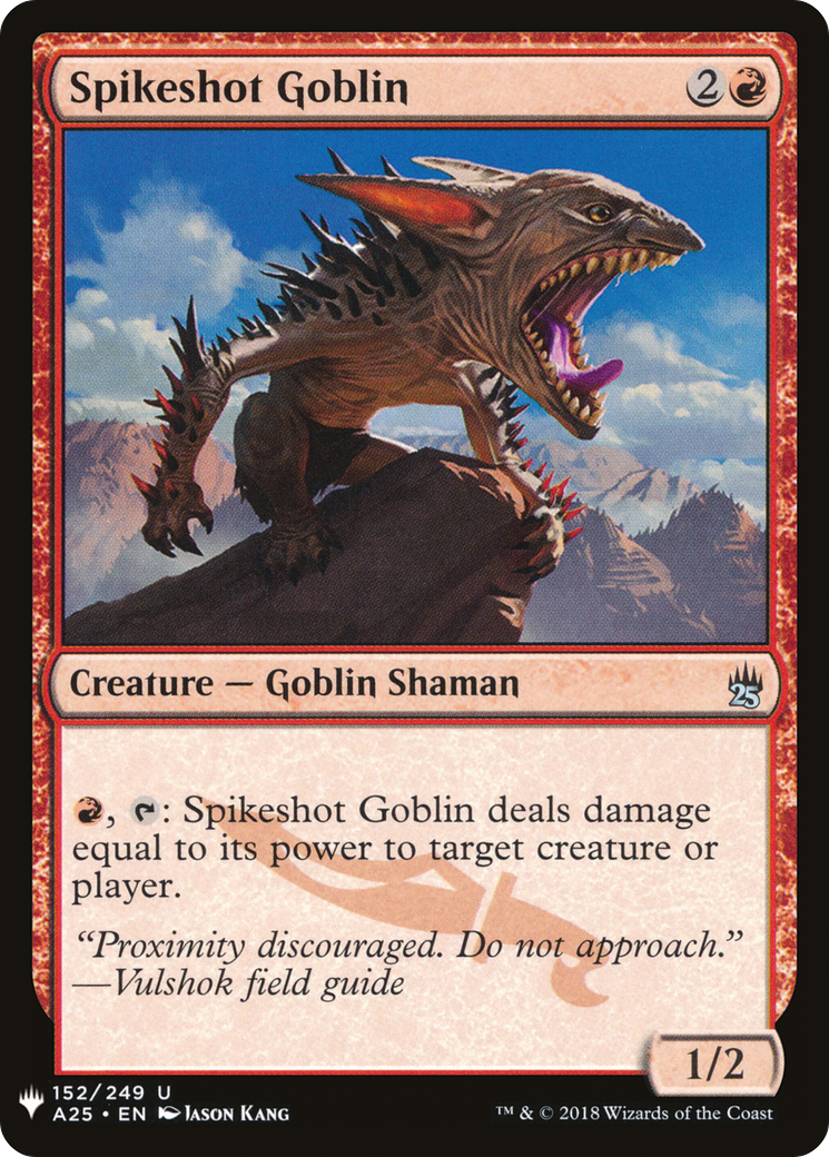 Image of Spikeshot Goblin (LIST-152) - The List