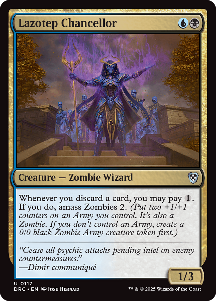 Image of Lazotep Chancellor (DRC-117) - Commander: Aetherdrift