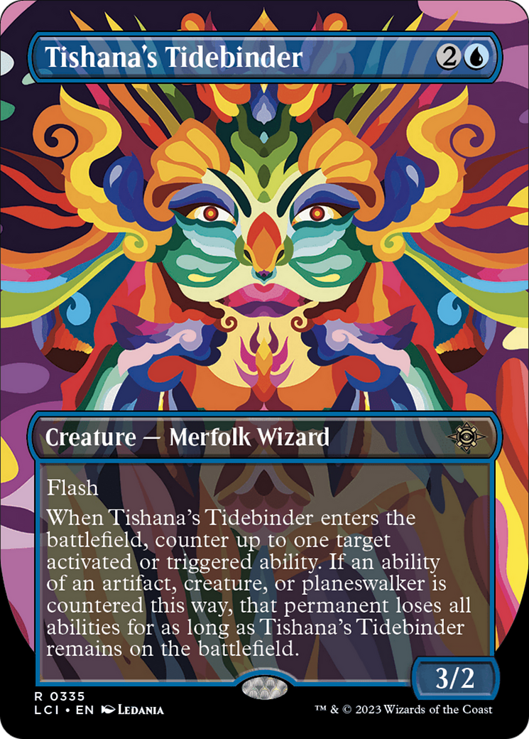Image of Tishana's Tidebinder (Borderless) (LCI-335) - The Lost Caverns of Ixalan (Borderless) Foil
