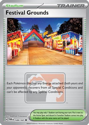 Image of Festival Grounds 149/167  - Reverse Holofoil League & Championship Cards - Uncommon