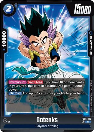 Image of Gotenks - FB05-028 (FB05-028) - New Adventure Holofoil