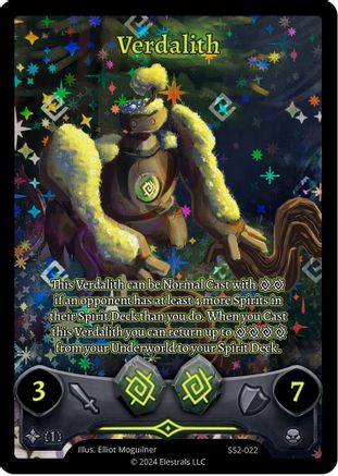 Image of Verdalith (SS2-022) - Shattered Stars Chapter 2 SS2 Holo