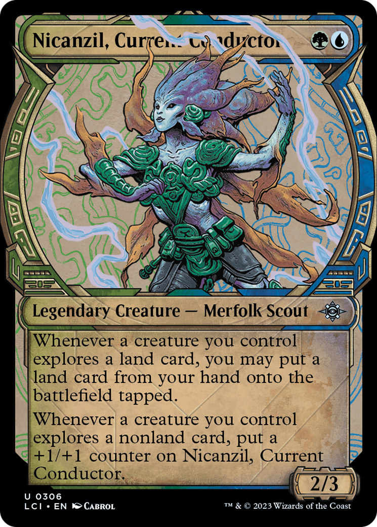 Image of Nicanzil, Current Conductor (Showcase) (LCI-306) - The Lost Caverns of Ixalan: (Showcase)