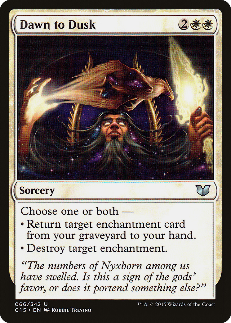 Image of Dawn to Dusk (C15-066) - Commander 2015