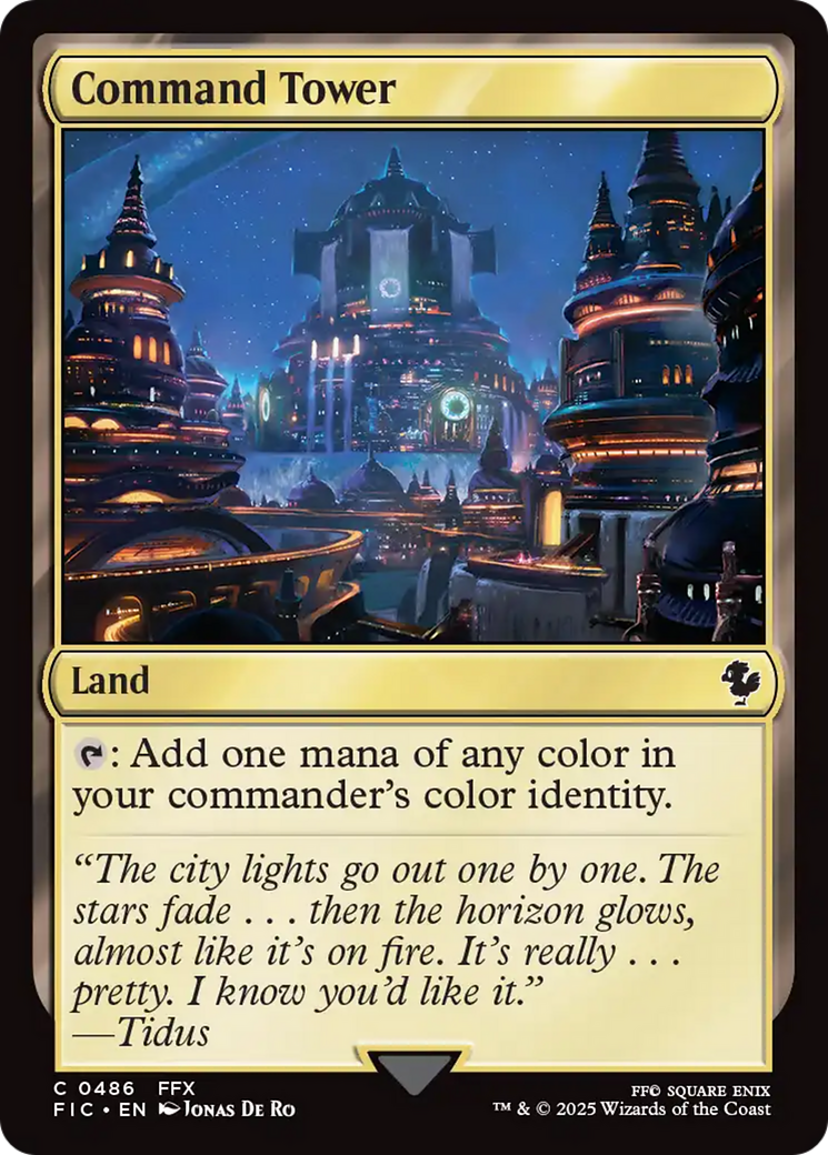 Image of Command Tower (0486) (FIC-486) - Commander: FINAL FANTASY