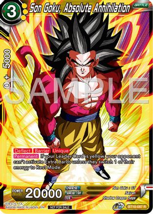Image of Son Goku, Absolute Annihilation (Championship 2024 Finals Pack) (BT10-097) - Tournament Promotion Cards Foil