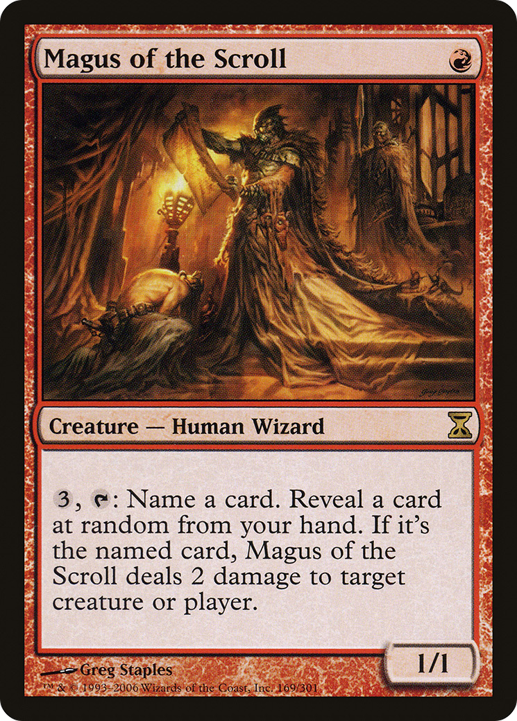 Image of Magus of the Scroll (TSP-169) - Time Spiral