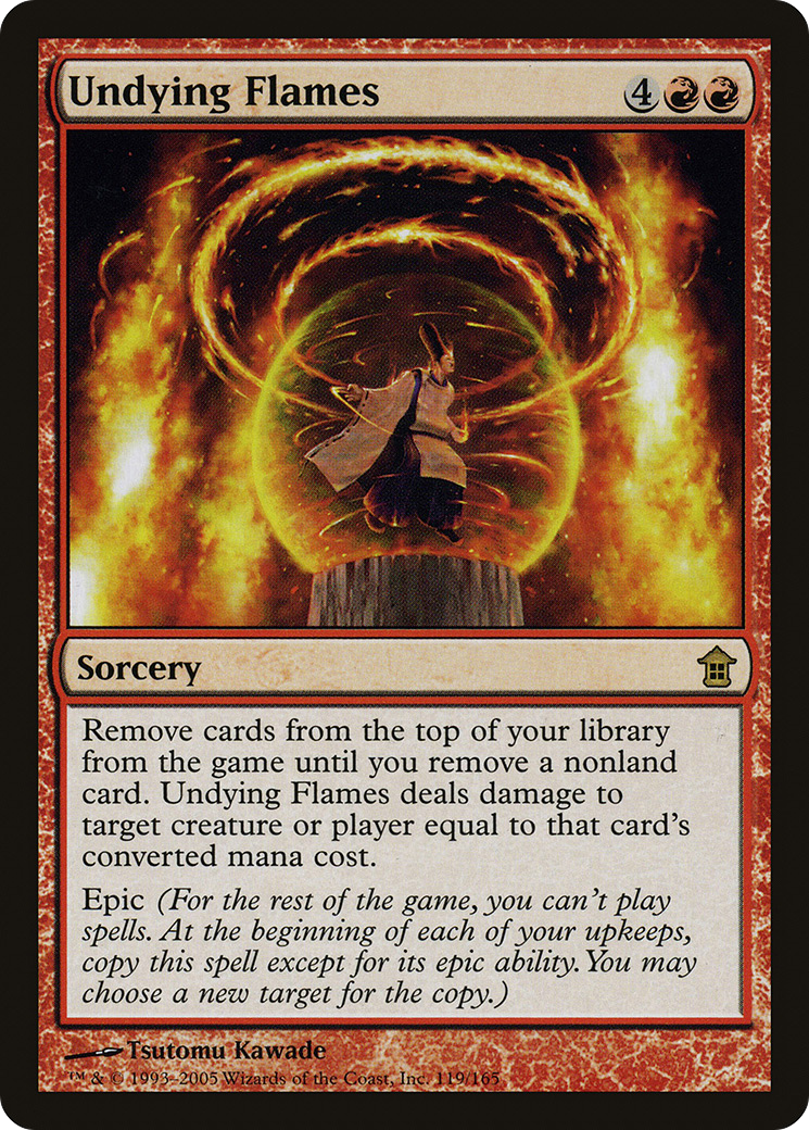 Image of Undying Flames (SOK-119) - Saviors of Kamigawa