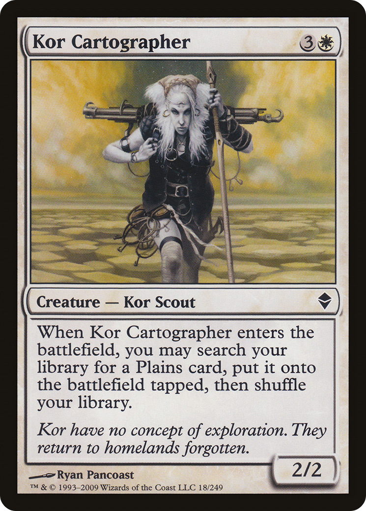 Image of Kor Cartographer (ZEN-018) - Zendikar