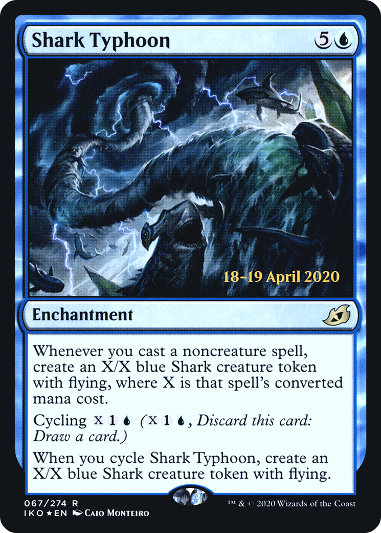 Image of Shark Typhoon (PRE-67S) - Ikoria: Lair of Behemoths Promos Foil