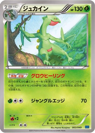 Image of Sceptile (003/049) - M Master Deck Build Box Speed Style
