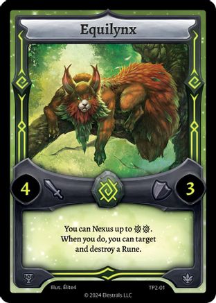 Image of Equilynx (TP2-01) - Organized Play Series 2