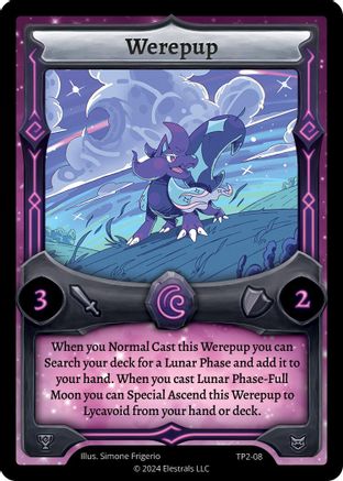 Image of Werepup (TP2-08) - Organized Play Series 2