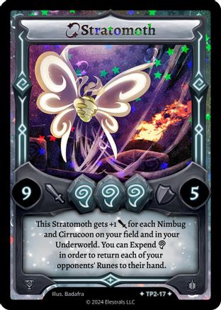 Image of Stratomoth (TP2-17) - Organized Play Series 2 Holo