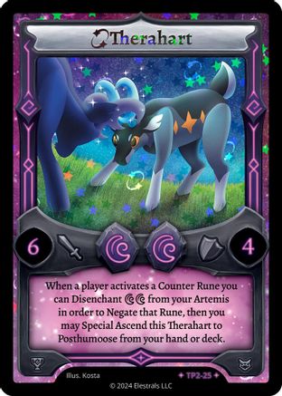 Image of Therahart (TP2-25) - Organized Play Series 2 Holo