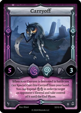 Image of Carryoff (SD10-10) - Fulgoryx Starter Deck