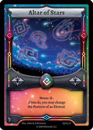 Image of Altar of Stars (SD10-21) - Fulgoryx Starter Deck