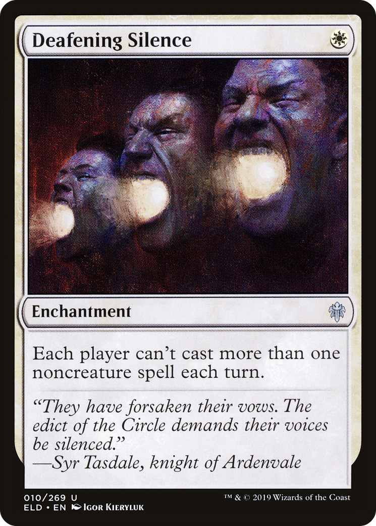 Image of Deafening Silence (ELD-010) - Throne of Eldraine
