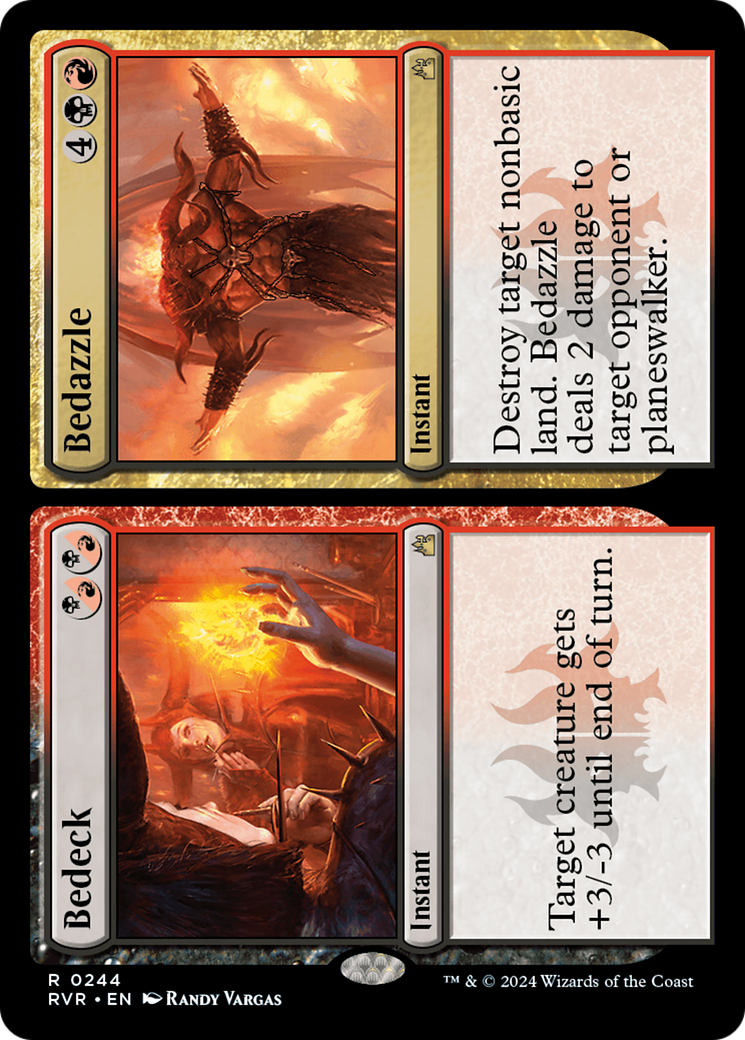 Image of Bedeck // Bedazzle (RVR-244) - Ravnica Remastered Foil