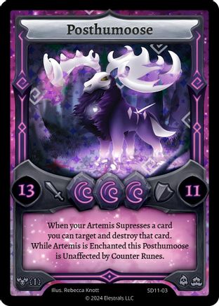 Image of Posthumoose (SD11-03) - Posthumoose Starter Deck Holo