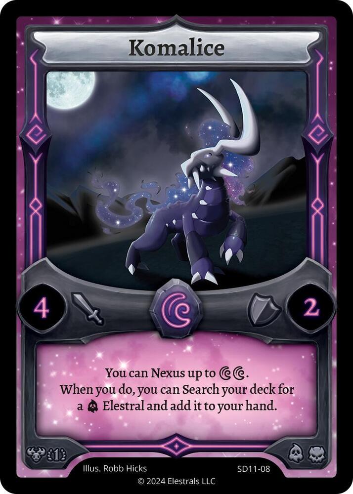 Image of Komalice - Posthumoose Starter Deck SD11-08
