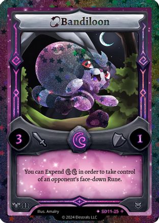 Image of Bandiloon (Stellar) (SD11-25) - Posthumoose Starter Deck Reverse Holo
